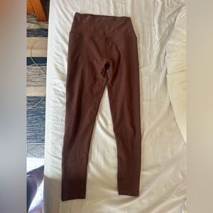 Beyond Yoga Brown mid rise Leggings